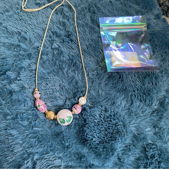 Antibes Necklace NEW real Freshwater pearl choker Frasier Sterling necklace - Picture 2 of 4